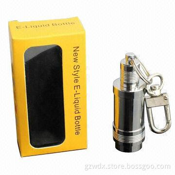 Stainless Steel E-liquid Bottle, Capacity of 5mL
